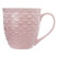 Inny kolor wybarwienia: Duży kubek ceramiczny zdo kawy herbaty różowy 580 ml