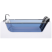 Dwuosobowa wanna LED hydromasaż biała, 9938399