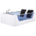 Dwuosobowa wanna LED hydromasaż biała, 9938404