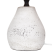 2 lampy stołowe nocne ceramiczne białe z naturalnym, 9941504
