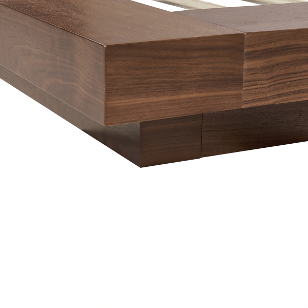 Łóżko wodne materac boucle 180x200 jesion brązowy, 9942323
