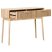 Konsola 2 szuflady MDF jasne drewno, 9942564