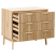 Komoda styl skandynawski szuflady jasne drewno, 9942667