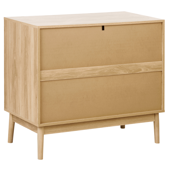 Komoda styl skandynawski szuflady jasne drewno, 9942668