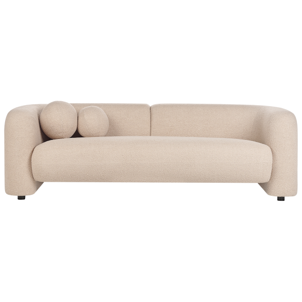 Komplet wypoczynkowy 4 os boucle beżowy, 9943923