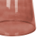 2 stoliki pomocnicze szklane przezroczyste czerwony, 9944677