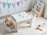 Zestaw dla dzieci stół 2 krzesła MDF, 9945618