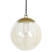 Lampa wisząca szklana 5-punktowa złota, 9945830