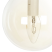 Lampa wisząca szklana 5-punktowa złota, 9945833