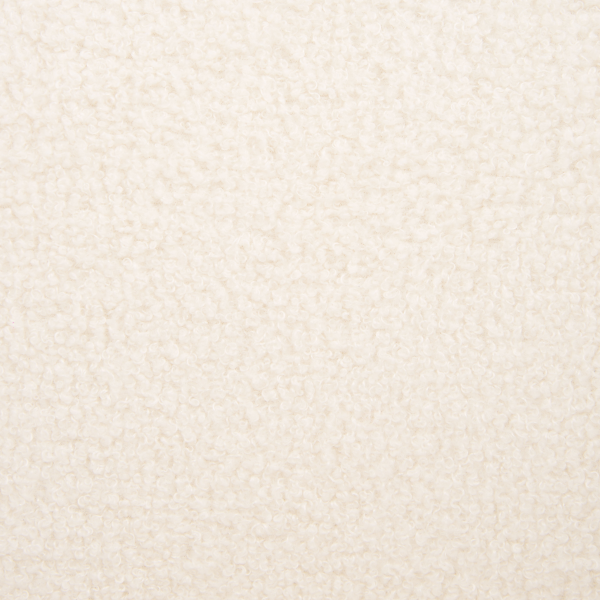 Fotel tapicerowany boucle złamana biel, 9946012