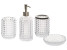 Produkt: Zestaw akcesoriów łazienkowych 4 częściowy glamour