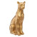 Produkt: Dekoracja figura Pantera siedząca złota