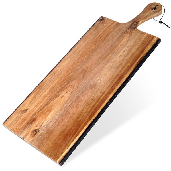 Deska do krojenia i serwowania drewniana 56x20 cm, 994832