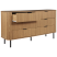 Szafka komoda 6 szuflad MDF jasne drewno, 9948337