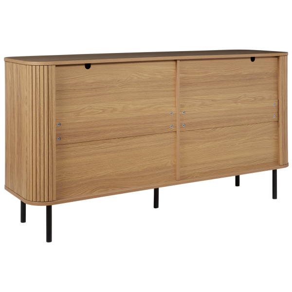 Szafka komoda 6 szuflad MDF jasne drewno, 9948340