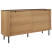 Szafka komoda 6 szuflad MDF jasne drewno, 9948340