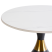 Stolik pomocniczy ceramiczny blat biały, 9948464