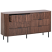 Szafka komoda 6 szuflad MDF ciemnobrązowe, 9951251