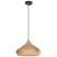 Lampa wisząca dekoracyjna drewniana jasny brąz, 9951750