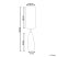 Lampa podłogowa ceramicza z abażurem czarna, 9952838