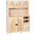Kredens z szufladami rattanowy front jasnobrązowa, 9952964