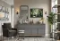 Komoda NORA TA-2 2 szuflady 4 szafki LED szary diamentowy 179x40,5x100 cm, 9969955