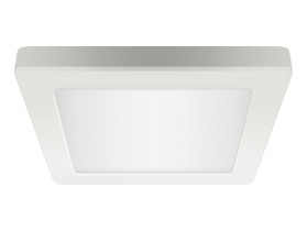 lampa natynkowa Olga-Olgierd LED z tworzywa sztucznego biała