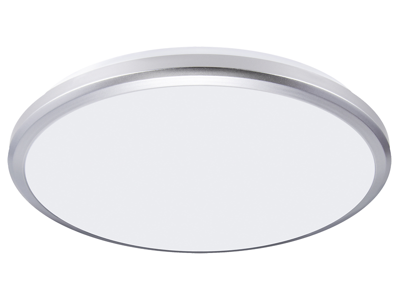 lampa sufitowa zewnętrzna Planar LED z tworzywa sztucznego srebrna, 998314