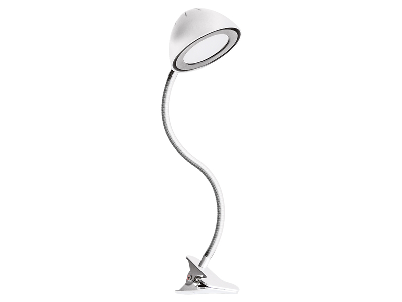 lampka biurkowa Roni LED stalowa biała, 998393