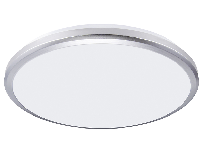 lampa sufitowa zewnętrzna Planar LED z  tworzywa sztucznego srebrna, 998544