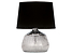 Produkt: lampa stołowa Jagoda ceramiczna czarno-srebrna