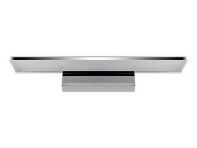 kinkiet łazienkowy Brego LED stalowy srebrno-biały