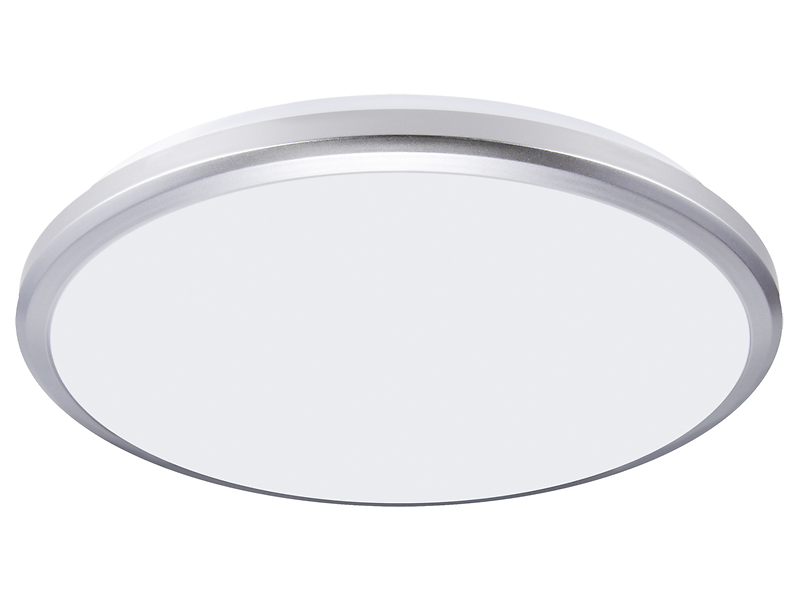 lampa sufitowa zewnętrzna Planar LED z tworzywa sztucznego srebrna, 998799