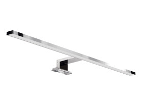 kinkiet łazienkowy Roxana LED aluminiowy srebrno-biały