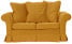Inny kolor wybarwienia: ESTELLA 120 - żółta sofa dwuosobowa z funkcją spania