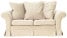 Inny kolor wybarwienia: ESTELLA 140 - jasna beżowa sofa dwuosobowa z funkcją spania