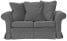 Inny kolor wybarwienia: ESTELLA 120 - popielata sofa dwuosobowa z funkcją spania