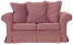 Inny kolor wybarwienia: ESTELLA 120 - różowa sofa dwuosobowa z funkcją spania