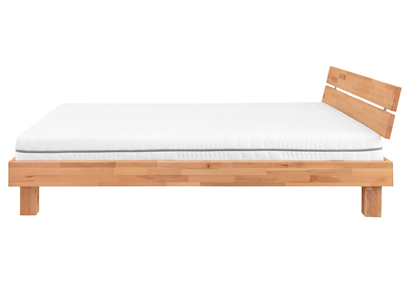 Łóżko bukowe Garos 100x200 cm, nogi 30 cm, 9996636