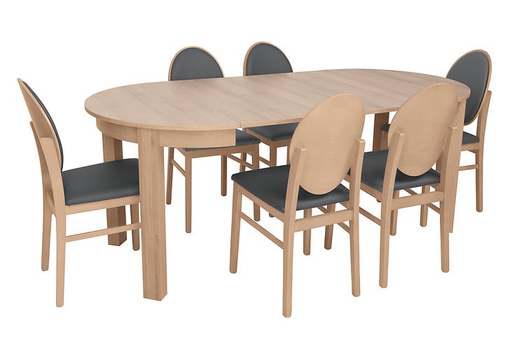 Stół i krzesła Bernardin