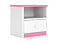 Produkt: szafka nocna z szufladą Babydreams  różowa