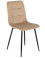Produkt: Krzesło Do Salonu Jadalni Loft Beż Turkus Welur