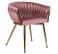 Produkt: Krzesło CAPRI Różowe Welur Tapicerowane do Salonu