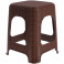 Produkt: Taboret Stołek Kuchenny Krzesło Brązowy 120kg