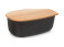 Produkt: Chlebak z drewnianą deską 39x24x15,5cm czarny