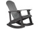 Produkt: Ogrodowy fotel bujany na płozach ciemnoszary