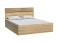 Produkt: łóżko Mediolan M-9 160x200 dąb hikora z wstawką dąb