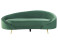 Produkt: Sofa welurowa w stylu glamour zielona szmaragdowa
