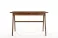 Produkt: Drewniane bukowe biurko z szufladami Visby EDDA / orzech