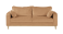 Produkt: Ropez Beata sofa 3 osobowa wysokie nóżki welur krem